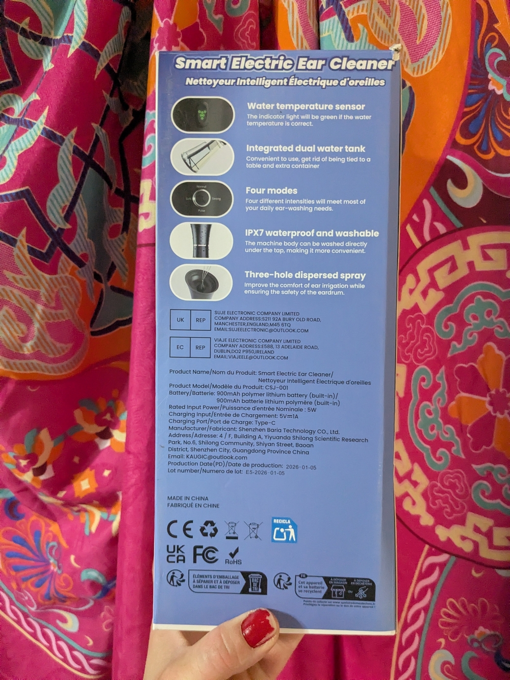 Smart Electric Ear Cleaner - NIB - Picture 2 of 2